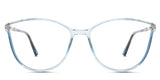 Addison eyeglasses in the seafarer variant - are a thin acetate frame in an oval shape.