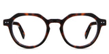 Ellis Eyeglasses in caretta variant - its a full rimmed frame in color tortoise