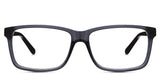 Iniko Eyeglasses in moonlit variant - it's a transparent frame with 15mm nose bridge.