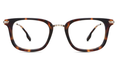 Koa Eyeglasses in the knox variant - it's a full-rimmed frame with a metal nose bridge.