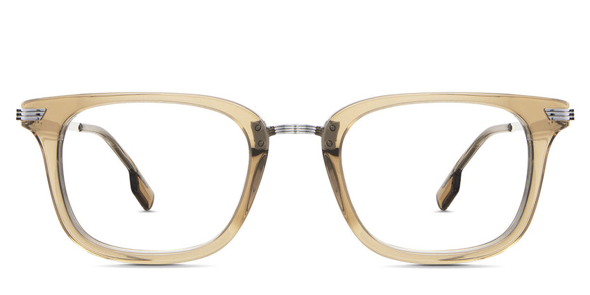 Koa Eyeglasses in the troyi variant - it's an acetate frame in color green.