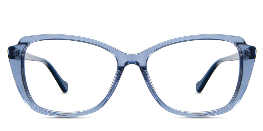 Nanu Eyeglasses in denim variant - it's a full-rimmed transparent frame in blue color. best seller New Releases Latest