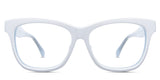 Nyla Eyeglasses in daisy variant - it has U-shaped nose bridge. 